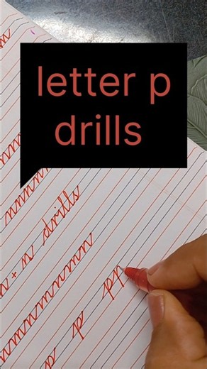 Cursive handwriting tricks Day 4 (lesson 4). #art #handwriting #calligraphy