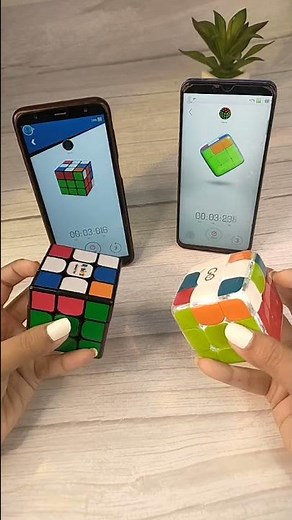 GoCube VS Rubik's Connected - fast solving cube