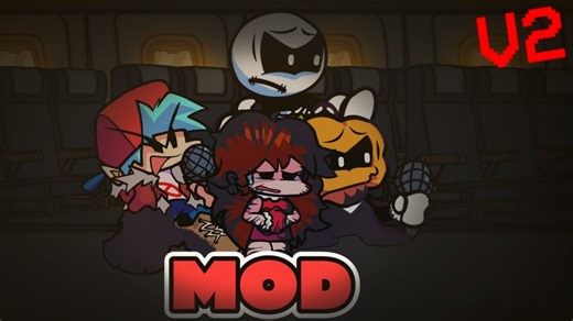 [腐化重构][FNF残影 沉浸式]*Evil BF:不要以为人多就能战胜我，腐化是无法消灭的。你们是救赎不了“他”的，所以不要再做无意义的事了！