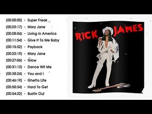 Rick James Greatest Hits Full Album - Best Songs Of Rick James - Rick James Playlist 2023
