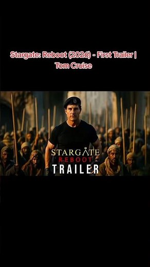 Stargate Reboot 2026 - First Trailer Tom Cruise #trailer #teasertrailer