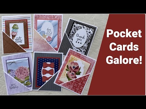 Easy Pocket Cards You Will Love to Make!