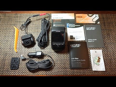 REXING V1P MAX - The Best 4K Dual Dash Cam From Rexing