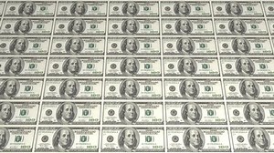 Two Sheets Uncut American 100 Dollar Stock Footage Video (100% Royalty-free) 1591246 | Shutterstock