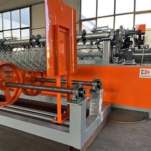 [Hot Item] Automatic Single Wire Chain Link Fence Making/Diamond Mesh Weaving Machine