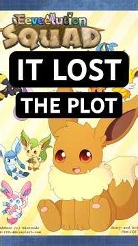 How Eeveelution Squad went from simple to complex.. #art #pokemon #eeveelutionsquad #fyp
