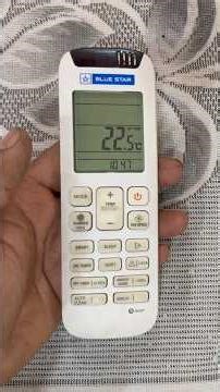 Blue Star AC Remote Trick 🔥 Hindi Me Complete Guide