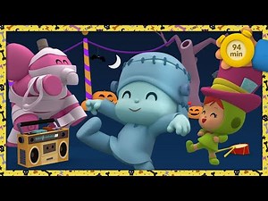 🦇 POCOYO AND NINA - The Best Halloween Songs [94 min] ANIMATED CARTOON for Children | FULL episodes