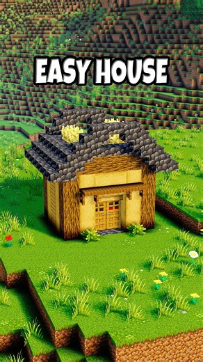 How to Build an EASY Minecraft House #minecraft