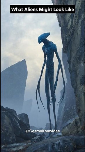 What Aliens Might Look Like Based on Evolution #shorts #science #alien