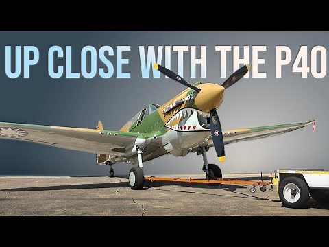 Up Close with the P-40 Warhawk | Flying Tigers & Cavanaugh Museum + Air-to-Air Footage
