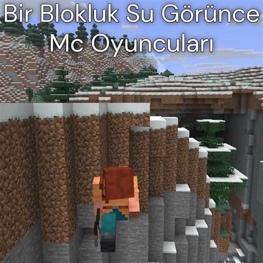 Bir Blok Su Kovası Olunca Ben #lyunaff #minecraft #ytdayibenionecikarnolur #gaming #lifeisbutadream