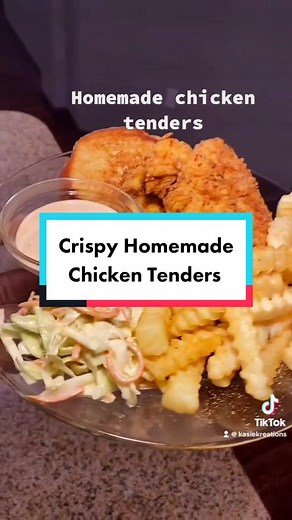 Homemade Crispy Chicken Tenders Recipe