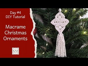 DIY Unique Macrame Star Ornament Tutorial