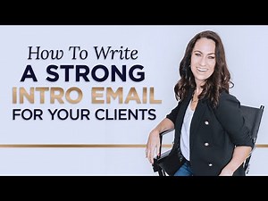 How to Write a Strong Introductory Email to Present Clients to Editors
