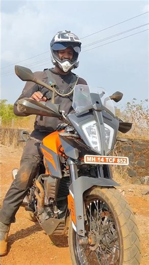 Adjustable Suspension Explained 🔥🔥🔥 | KTM 390 Adventure SW | BikeWale #shorts