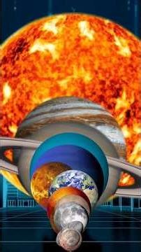 SOLAR SYSYEM SIZE COMPARISON