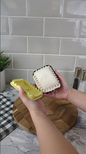 Cheese, Mushroom and Pesto Toastie using the CRIMPiT Toastie Maker