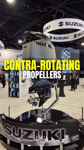 How To Boating | CONTRA-ROTATING PROPELLERS Checking out some cool things at the Miami Boat Show! @miamiboatshow @suzukimarineusa If you’re in South... | Instagram