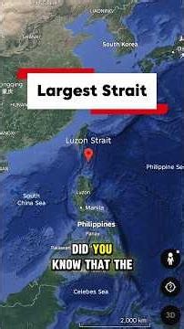 😱 SHOCKING: The Philippines Has a Strait That's 350 KM Wide! 🌊🇵🇭