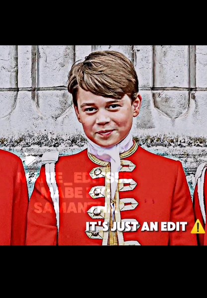 Calm down, it's just an edit #parati #princegeorge #royalfamily #british #monarchy #edit #fyp #Europe #wales #viral_video #editor #money #parati