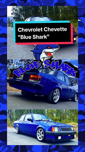 Chevrolet Chevette Blue Shark Customization by Pablo Herrera