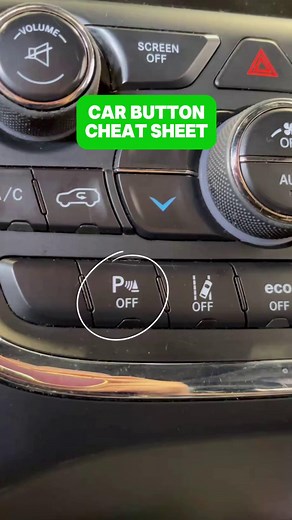 Have you ever looked at your car’s buttons and thought 🤔? Here’s a little cheat sheet for you. | Honest-1 Auto Care Blaine