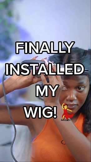 Replying to @lindaromania I finally installed my first frontal wig! How did I dooo??? #frontallacewig #howtoinstallwigs #frontalwiginstall #bleachingknots #julianaamoateng #hairtutorial #soherwigs