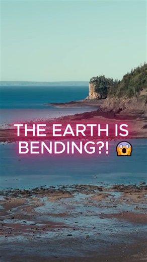 The Earth Is Bending?! 😱🌎 | Bay of Fundy, Canada