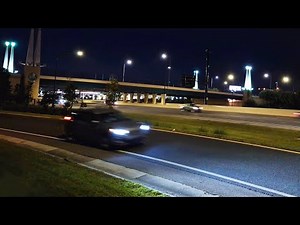 Road Traffic Sounds for Sleep - Highway Ambience at Night | 10 Hours White Noise 4K