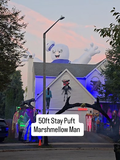 50ft Marshmallow Man: Unique Halloween Costume