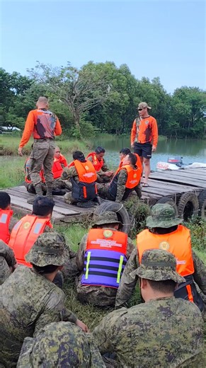Safety briefing during rapid deployment training of BCMT 402nd CDC 4RCDG, RESCOM, PA,, #calibreofficialpage #highlights #everyone #viralreels #fyp #LaangKawal | Calibre OfficialPage
