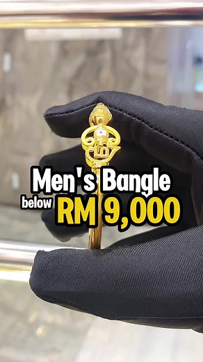 Men's Bangles Under RM 9,000 - Stylish Options!