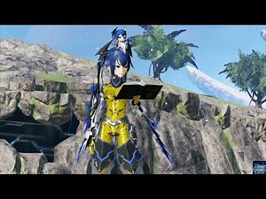 PSO2NGS モーション 待機:読書