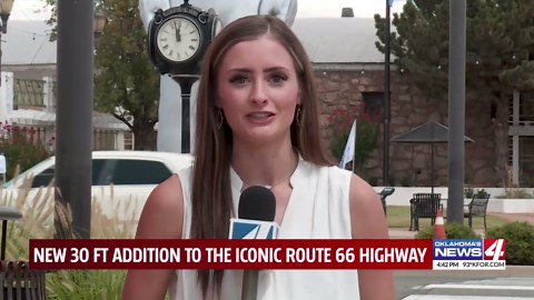 New 30ft addition to the iconic route 66 highway