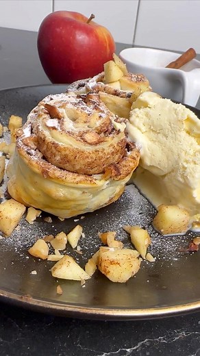 486K views · 3.8K reactions | Apfel Zimt Schnecken 1 Apfel ( süß,...