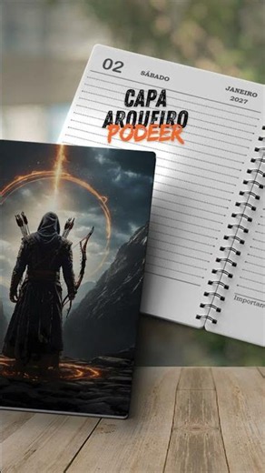 2027 Printable PDF Planner: Meet the Archer of Power Cover