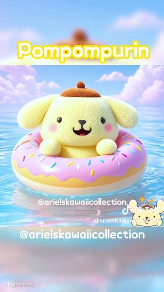 Swim with Your Favorite Sanrio Character!