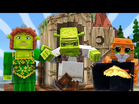 Minecraft x SHREK 5 UPDATE Universal Studios Experience DLC (Full Game)