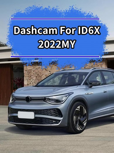 Fitcamx Dashcam for ID6X 2022 — Compact Wireless Dash Camera