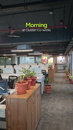 Cluster Co-works | Co-working Space in Pune | Morning at Cluster Co-works