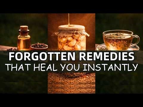 20 Forgotten Remedies That Will Heal You Instantly