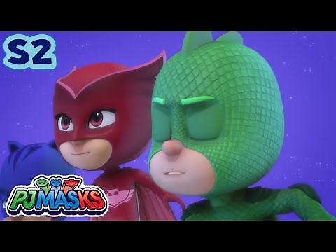 Robot's Pet Cat | PJ Masks Season 2 | COMPILATION | Cartoon for Kids