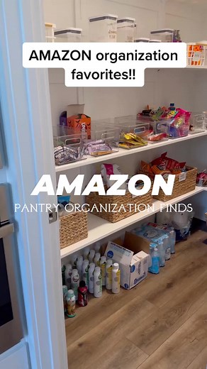 Amazon Pantry Organization Must-Haves for an Aesthetically Pleasing Pantry