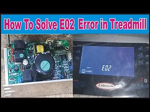 How To Solve E02 Error in Treadmill.....Urdu/Hindi