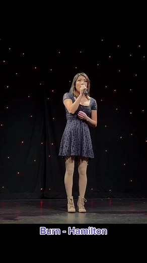 Captivating Singing Moment in Hamilton Burn Harmony