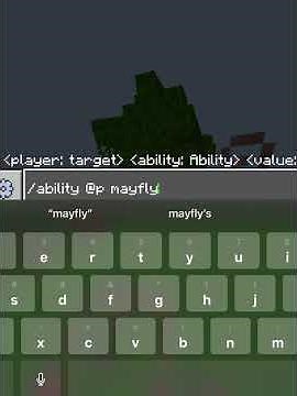 How to REALLY fly in Minecraft survival with ONE command#shorts