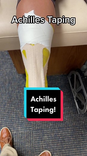Achilles Taping Tutorial for Sports Injuries