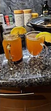 ☕🍋 My Special “Good Stuff Tea” – A Cup Full of Comfort! ❤️
