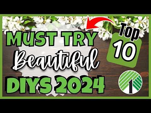 TOP 10 DIYS TO TRY IN 2024 | BEST DOLLAR TREE DIY Hacks | Original Craft Ideas TO Make & Sell!